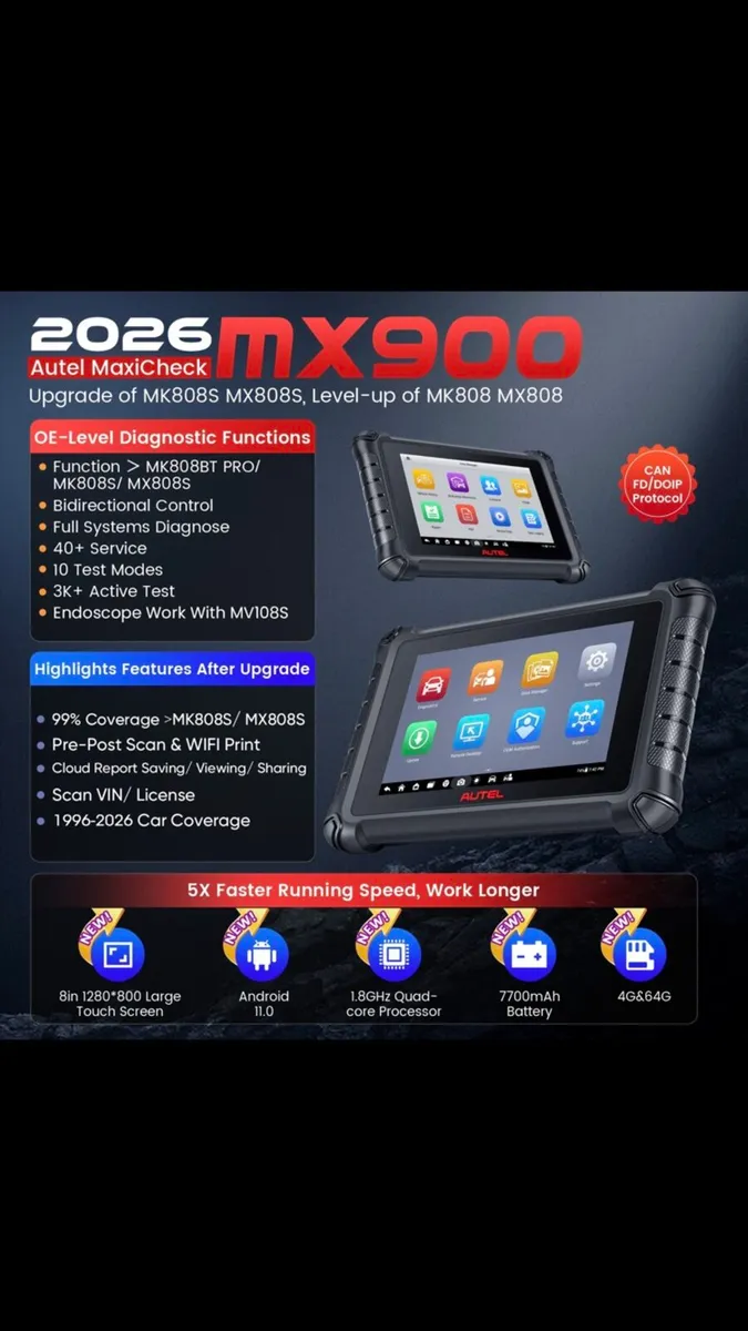 Autel MX900 Diagnostic tool New ! - Image 3