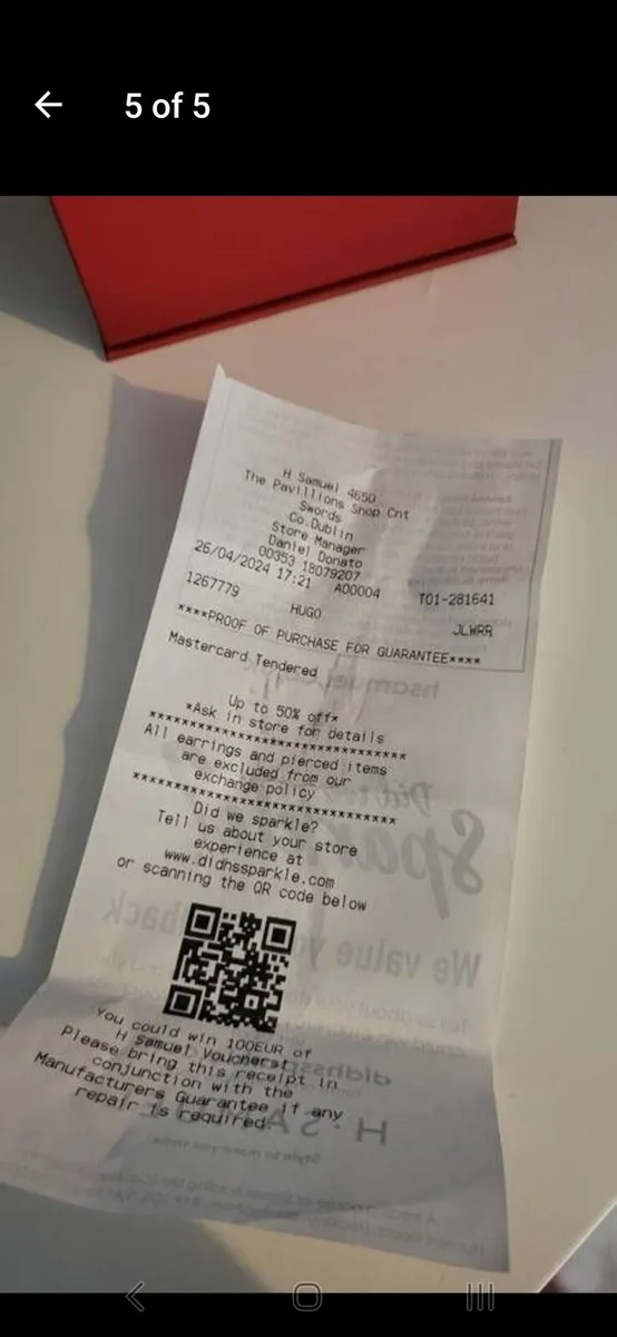 Hugo boss watch brand new - Image 4