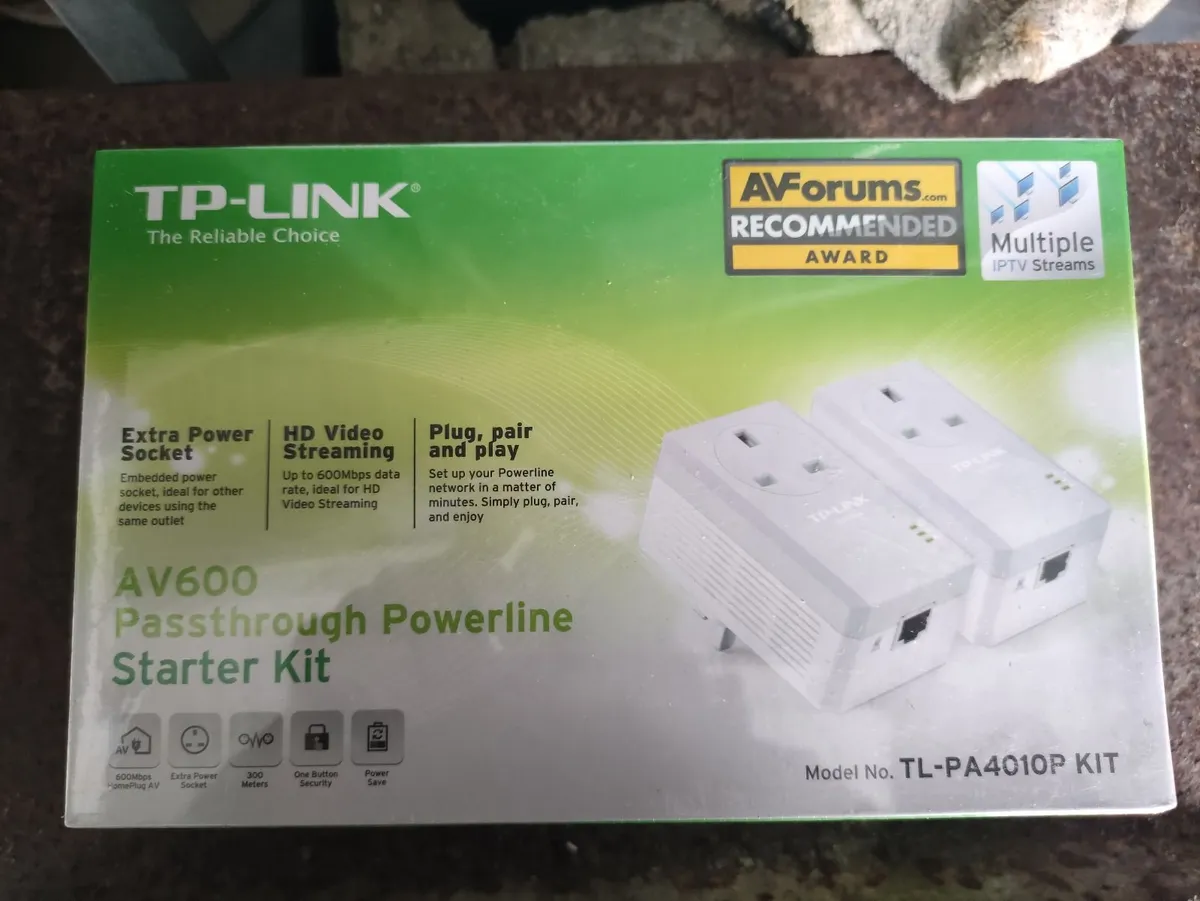 TPLink AV600 Power line adapter / WiFi extender - Image 3