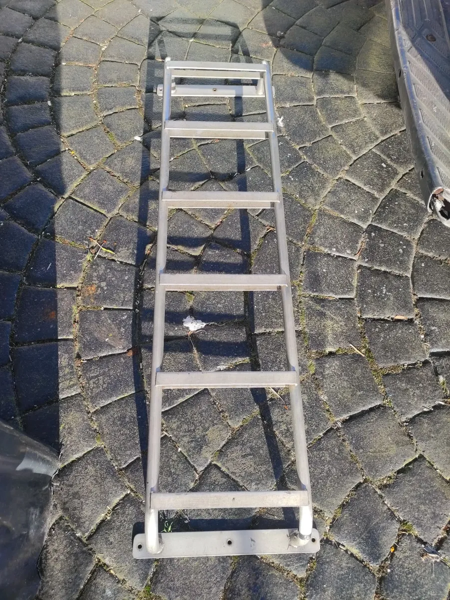 Van/campervan rear door ladder - Image 1