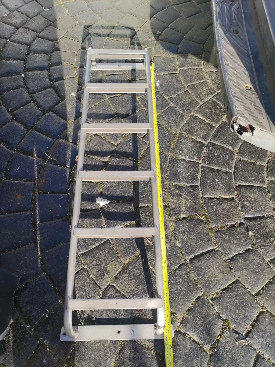 Van/campervan rear door ladder - Image 2