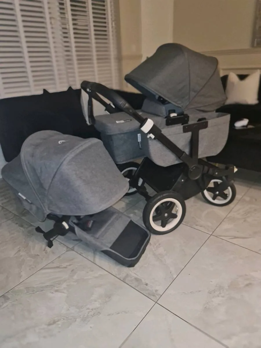 Bugaboo Donkey Grey Melange - Image 1
