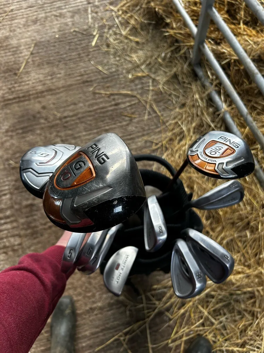 LH Golf Clubs and Bag - Image 3