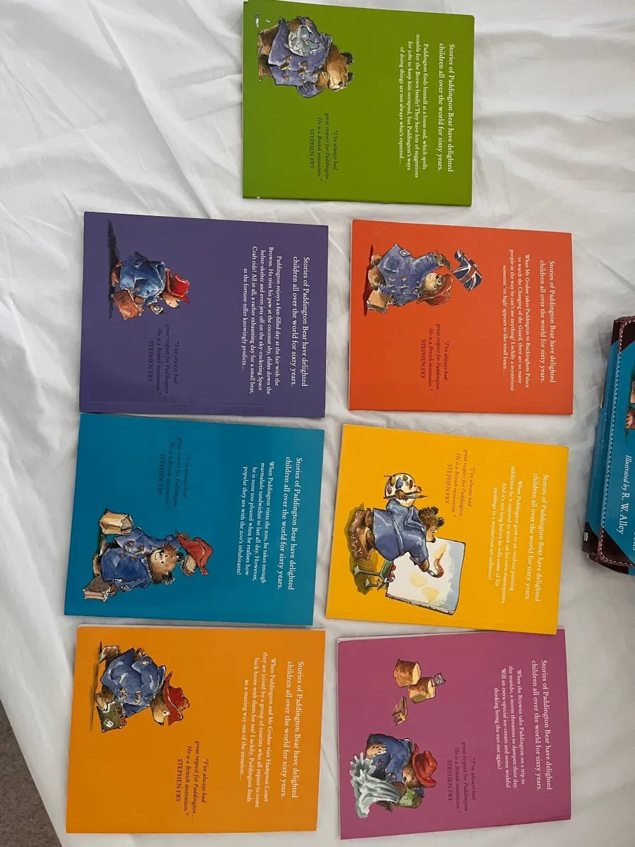 Paddington x 7 and pouch - Image 3