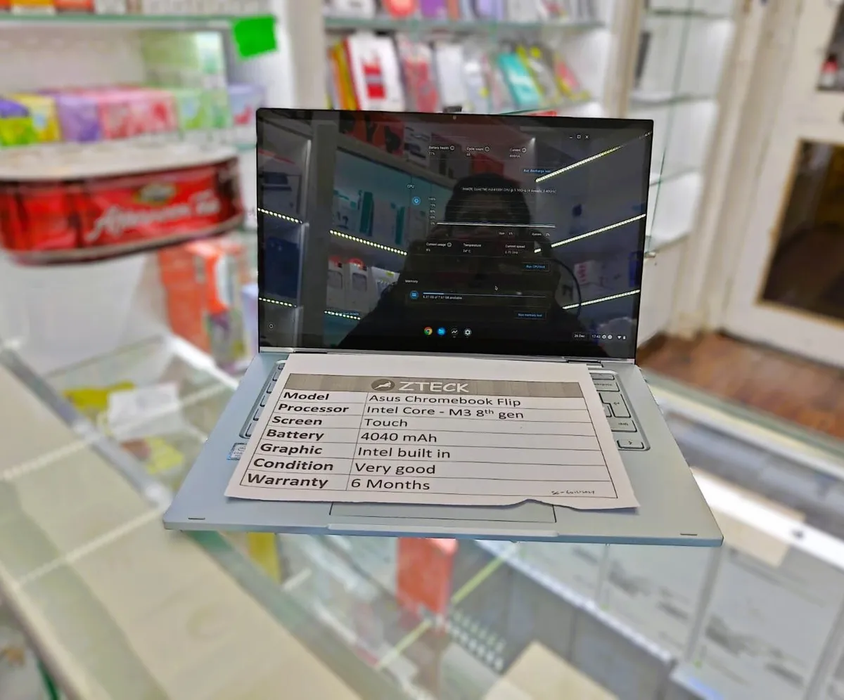 Asus Chrome Book Flip z3400 F