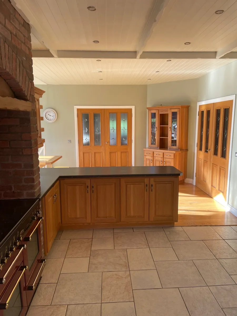 Kitchen for sale.  Rangemaster 110. Oak Doors. - Image 2