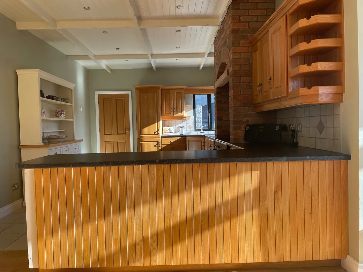 Kitchen for sale.  Rangemaster 110. Oak Doors. - Image 1