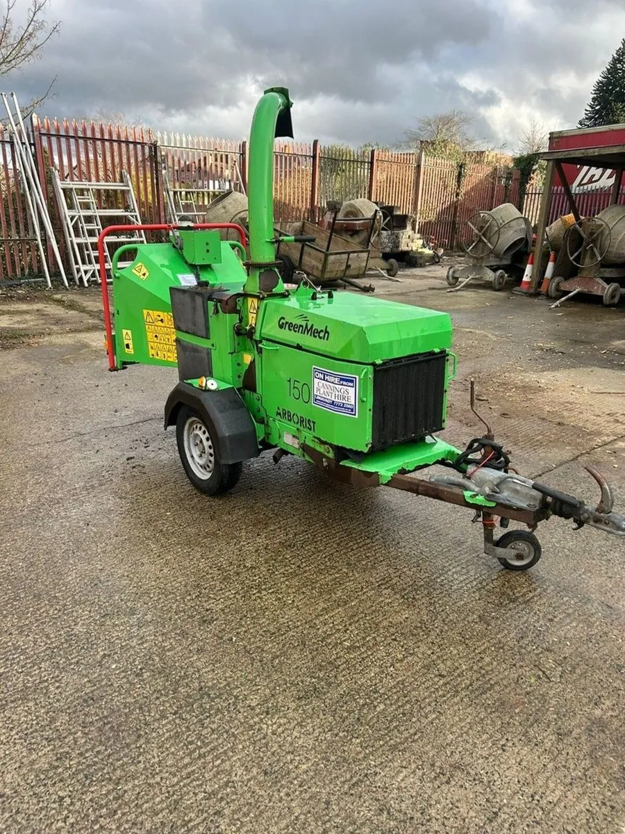Greenmech wood chipper - Image 1
