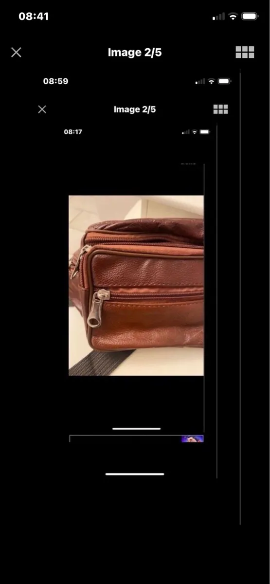 New- Leather Waist Bag - Image 2