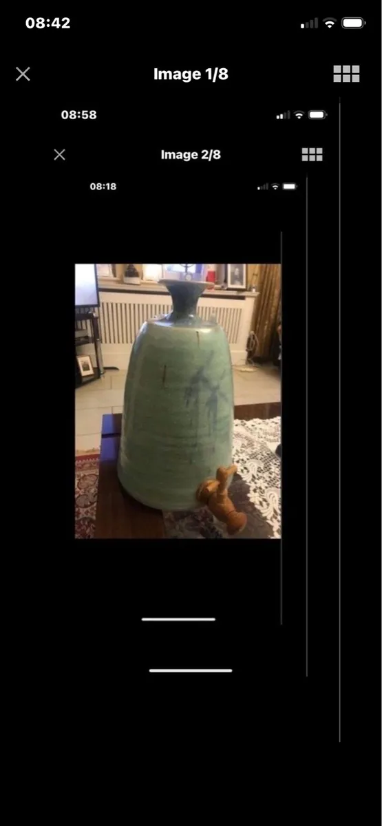 Rare Vintage Louis Mulcahy Cider Jar - Image 1