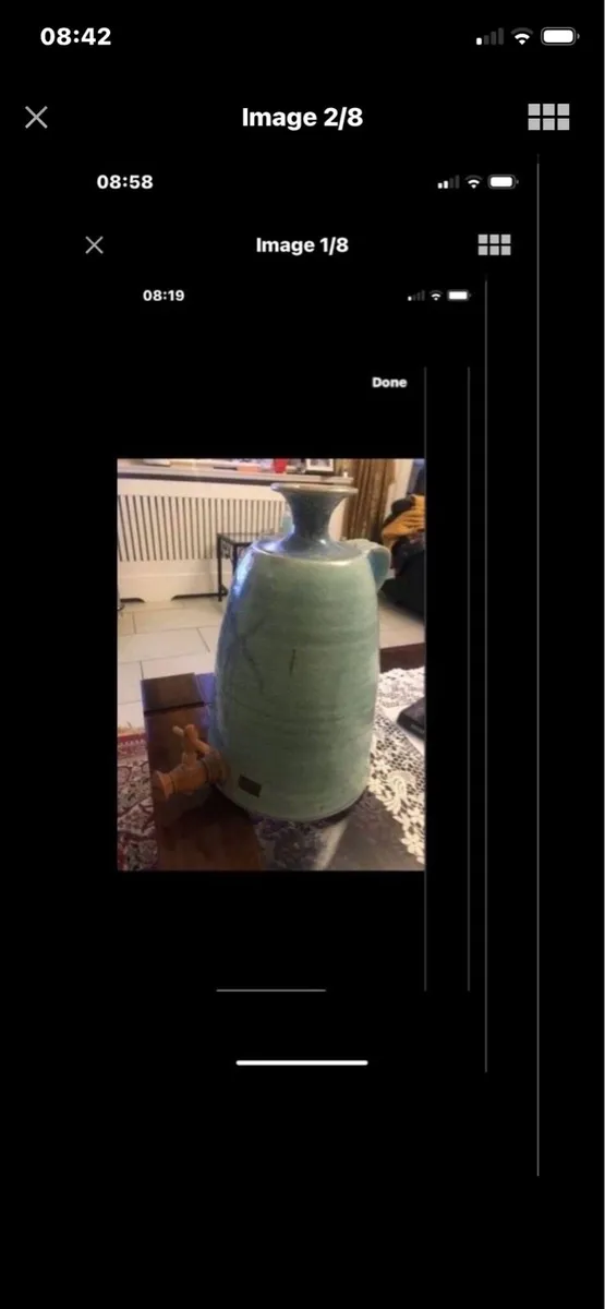 Rare Vintage Louis Mulcahy Cider Jar - Image 2