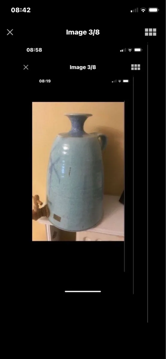 Rare Vintage Louis Mulcahy Cider Jar - Image 3
