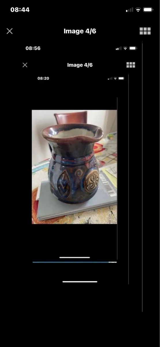 Colm De Ris Celtic Pottery Jug - Image 4