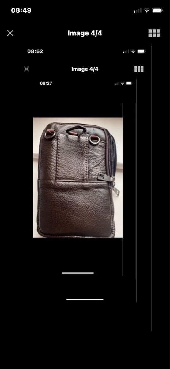 New - Leather Shoulder Bag - Image 4