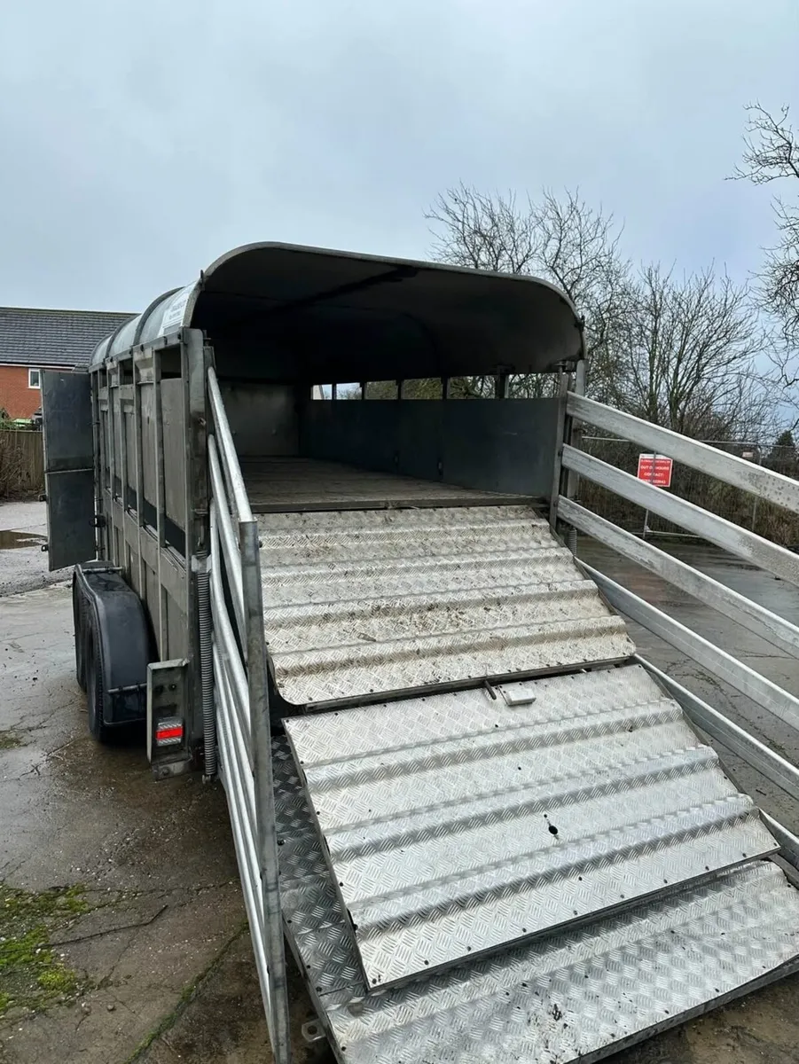 12 ft Graham edwards livestock with decks - Image 1