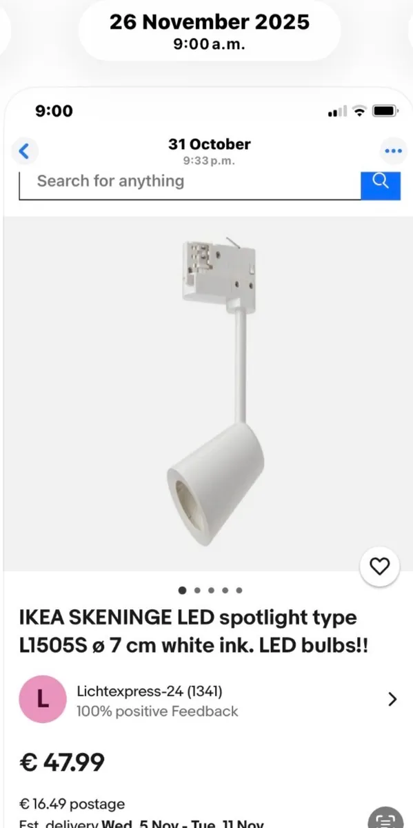 Ceiling Track Lights - Image 2