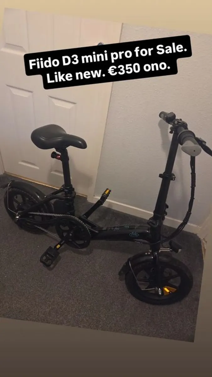 Fiido D3 Pro Folding bike - Image 1