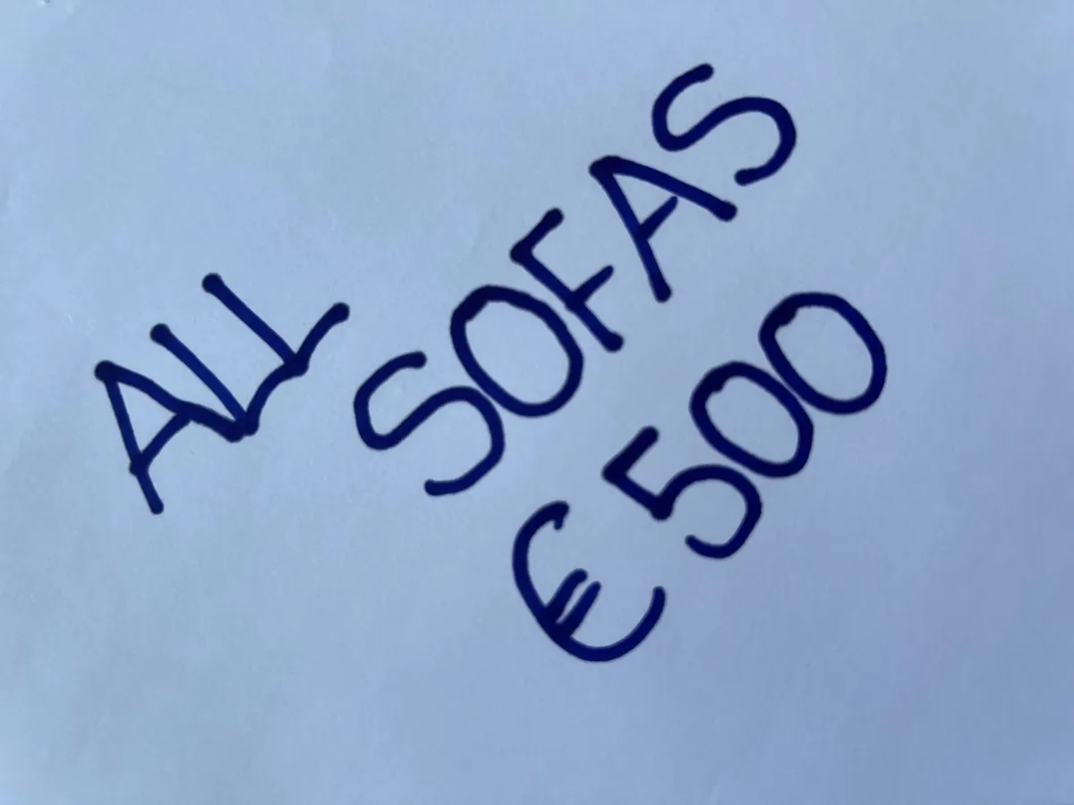 Warehouse Clearance - Sofas and Sofa Beds - Image 1