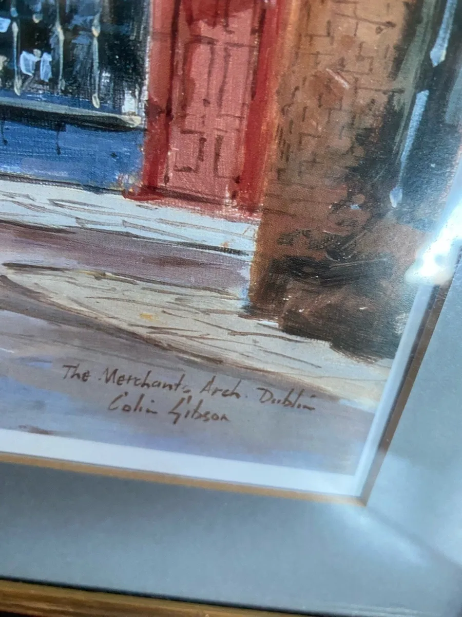 Two Colin Gibson Dublin pictures. - Image 4