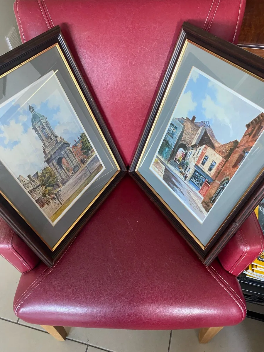 Two Colin Gibson Dublin pictures. - Image 1