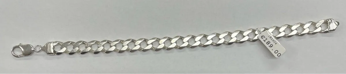 Mens silver 925 bracelet - Image 1