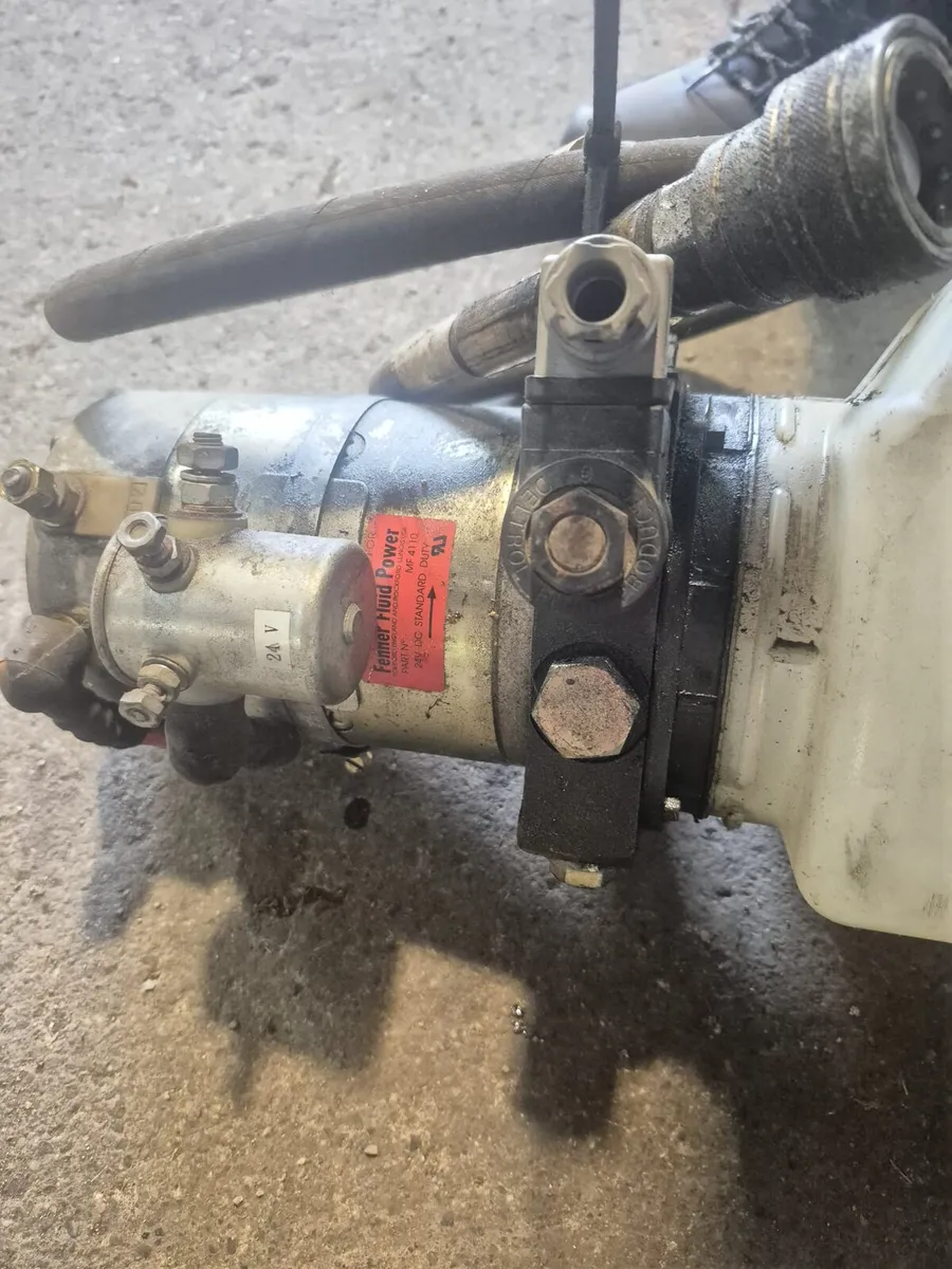 24V Hydraulic Tipping Gear for Trailer - Image 2