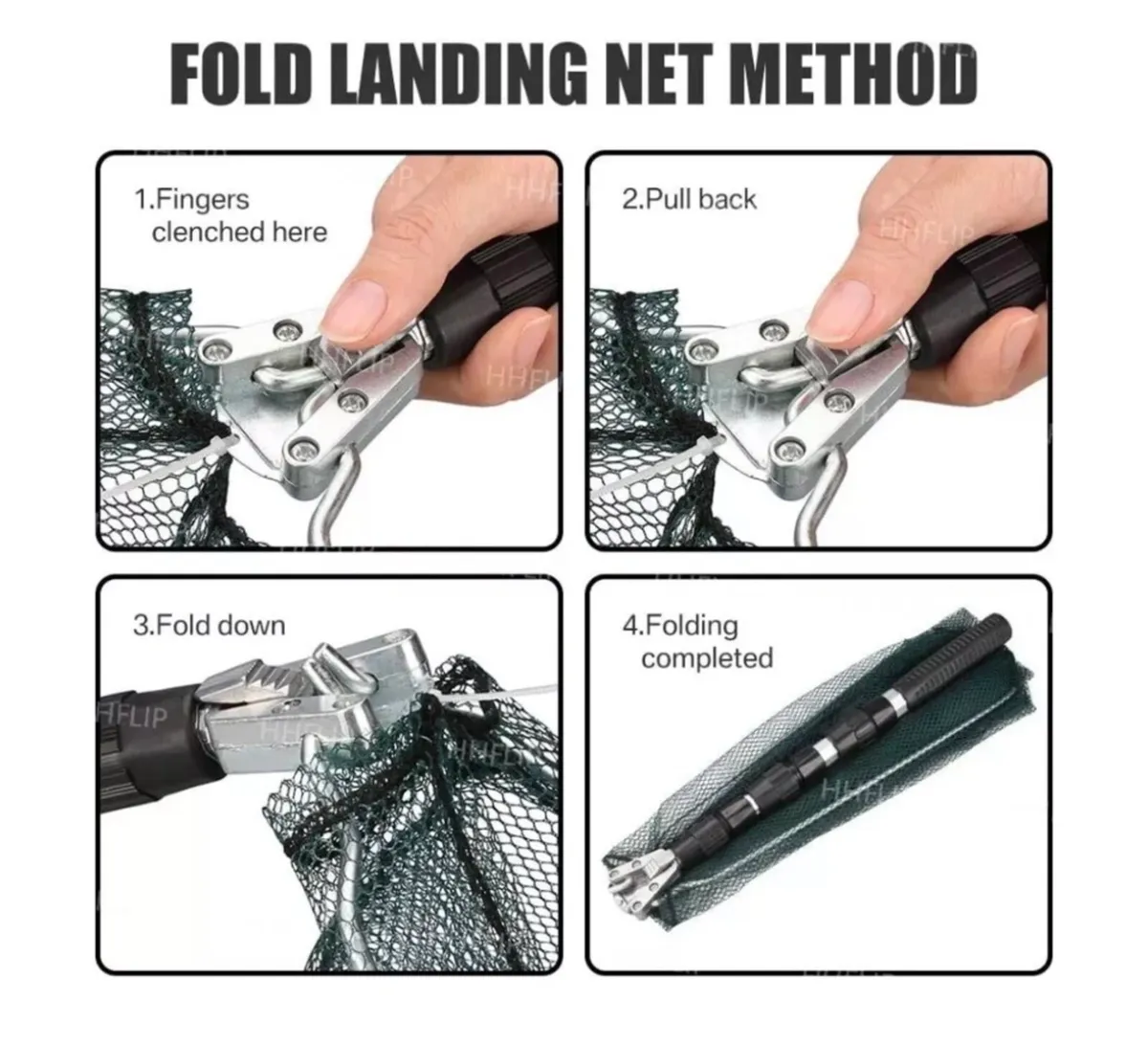 Telescopic Fishing Landing Net NEW - Image 3