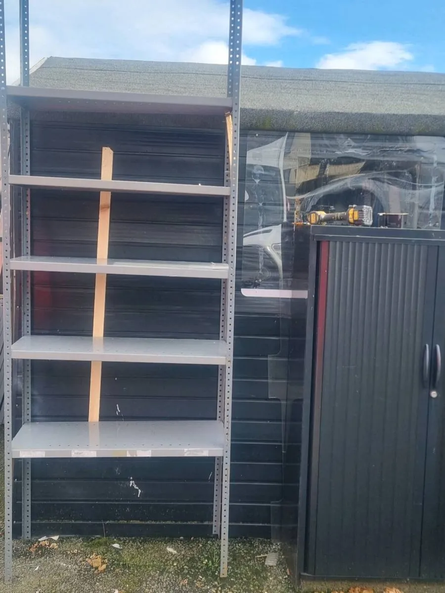 Steel shelving
