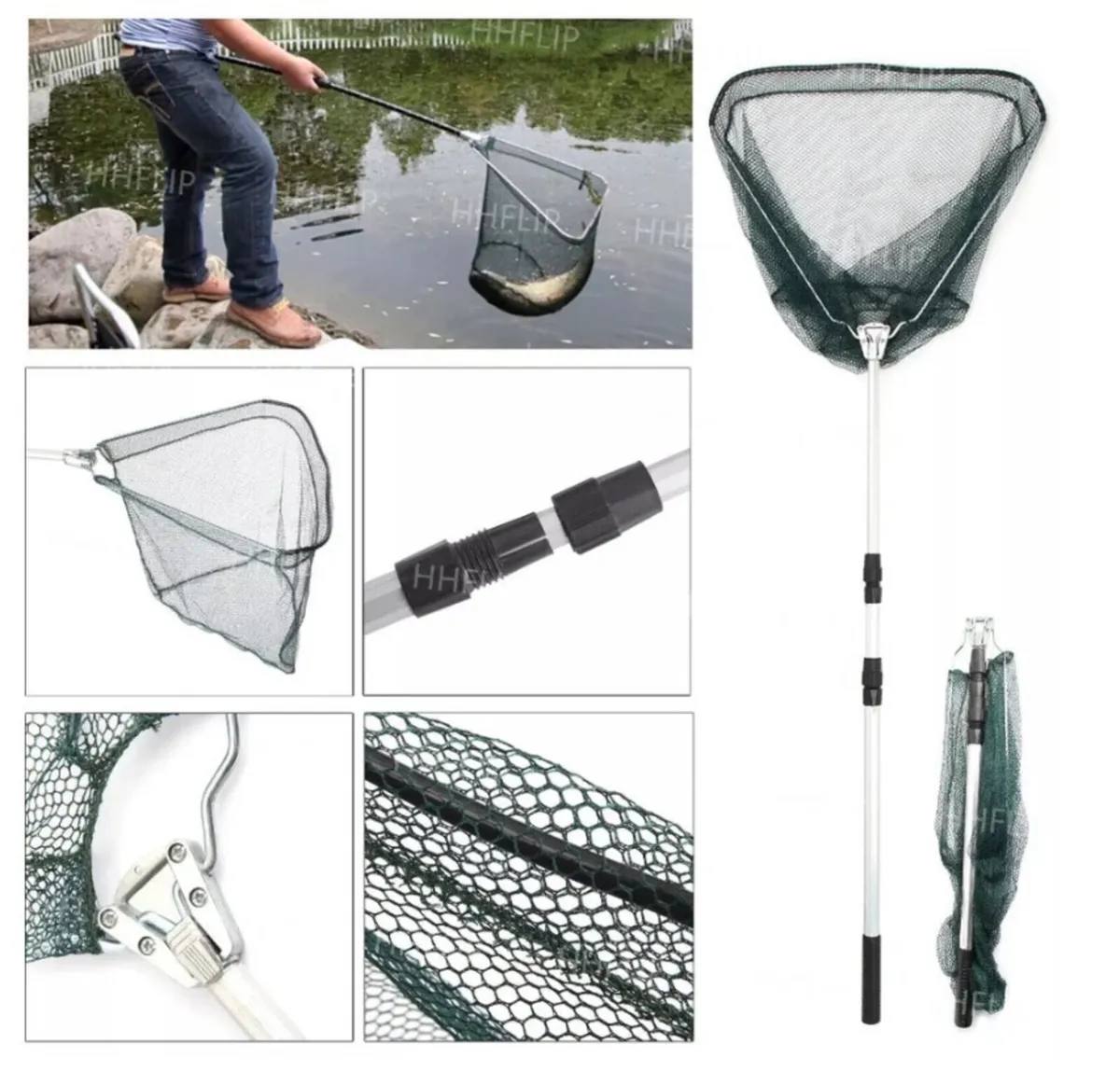 Telescopic Fishing Landing Net NEW - Image 1