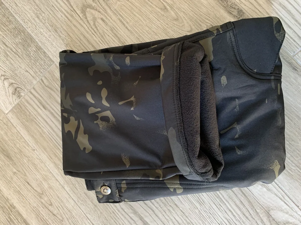 Tactical Camouflage Softshell Trousers M,L,XL - Image 4