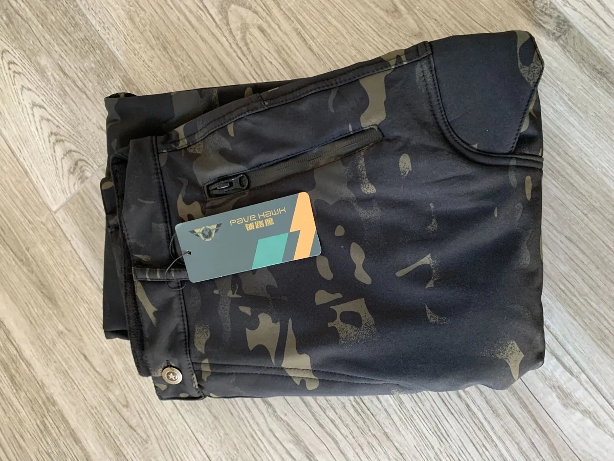 Tactical Camouflage Softshell Trousers M,L,XL - Image 3