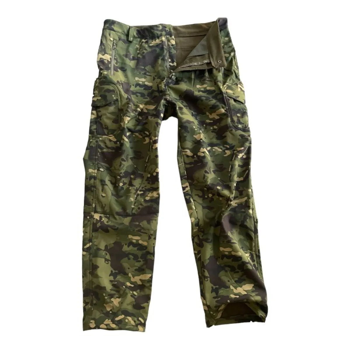 Tactical Camouflage Softshell Trousers XL,3XL - Image 1