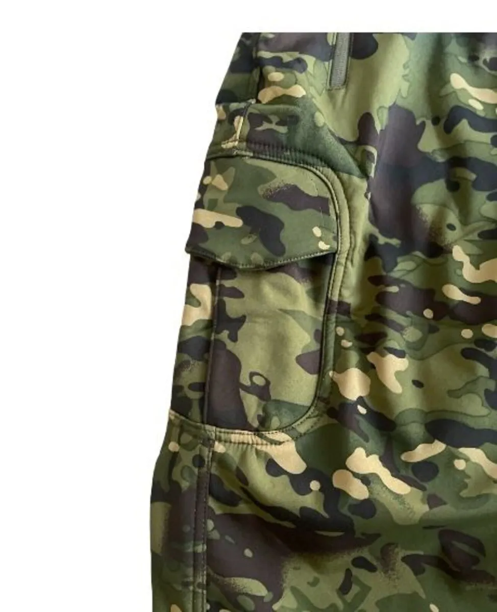 Tactical Camouflage Softshell Trousers XL,3XL - Image 2