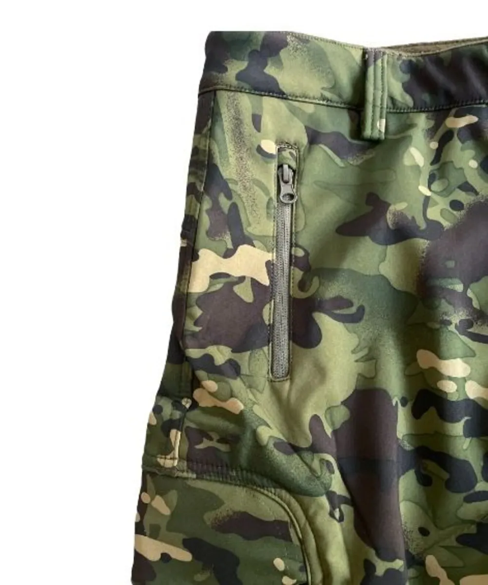 Tactical Camouflage Softshell Trousers XL,3XL - Image 3