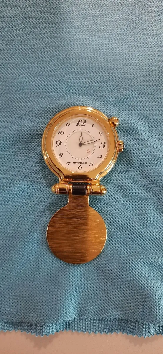 MONT BLANC MEISTERSTUCK FOLDING ALARM CLOCK - Image 3