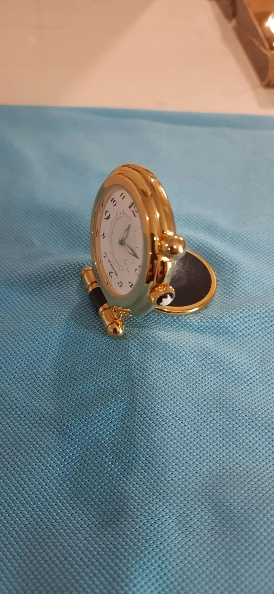 MONT BLANC MEISTERSTUCK FOLDING ALARM CLOCK - Image 2