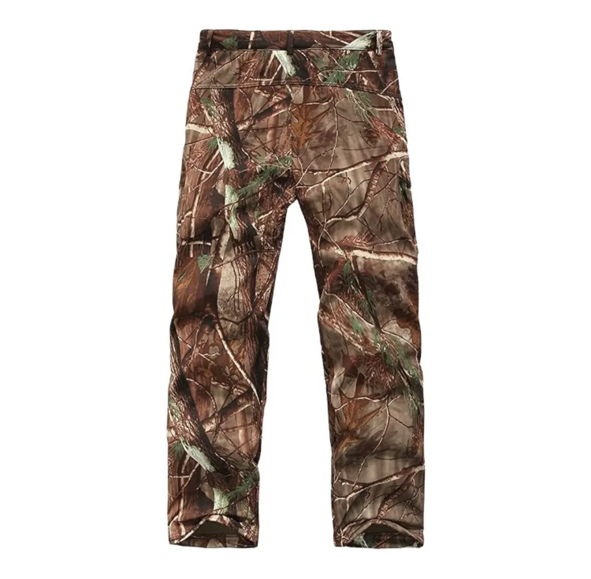 Camouflage Softshell Trousers Tree Camo XL - Image 2