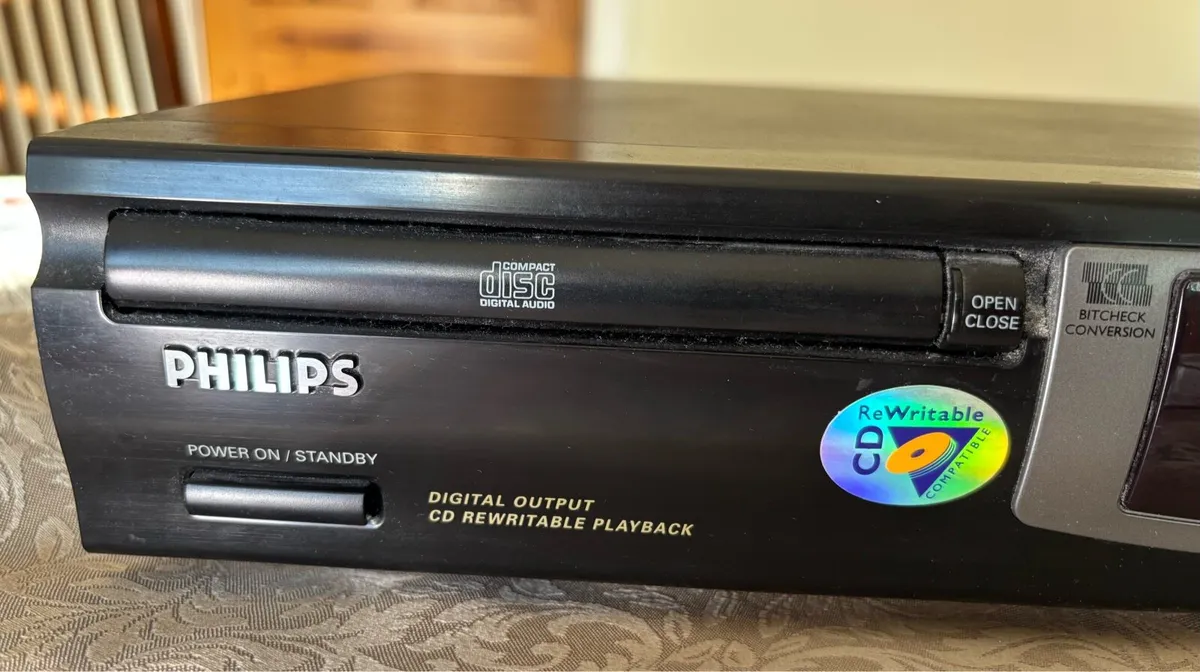 Phillips cd player cd 723 - Image 3