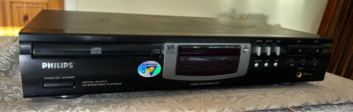 Phillips cd player cd 723 - Image 1