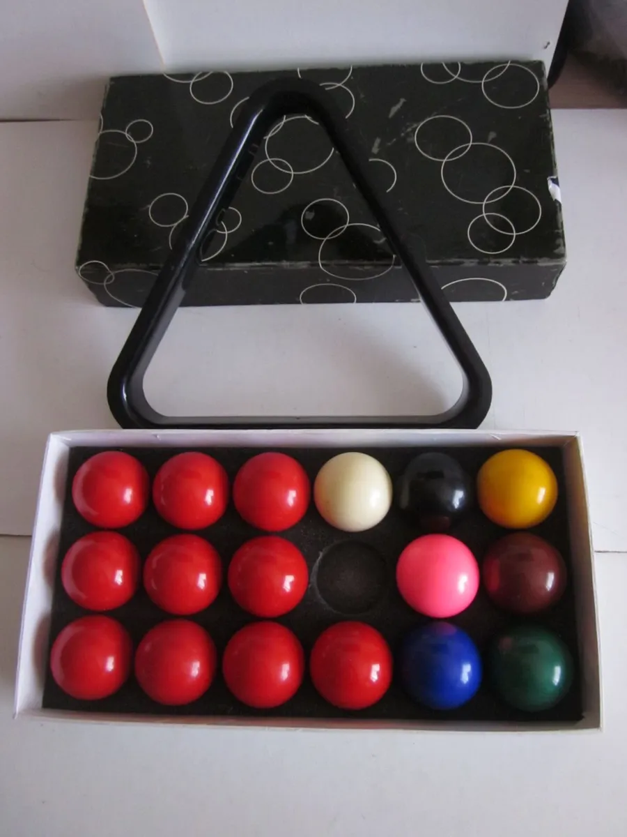 Snooker 17 Ball 1 7/8" Set Standard - Image 1