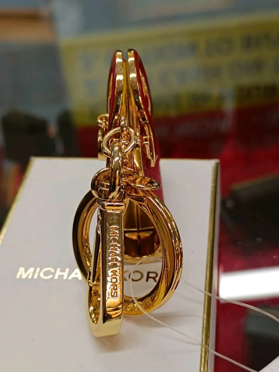 Michael Kors Mini Red Bag Charm Brand New - Image 4