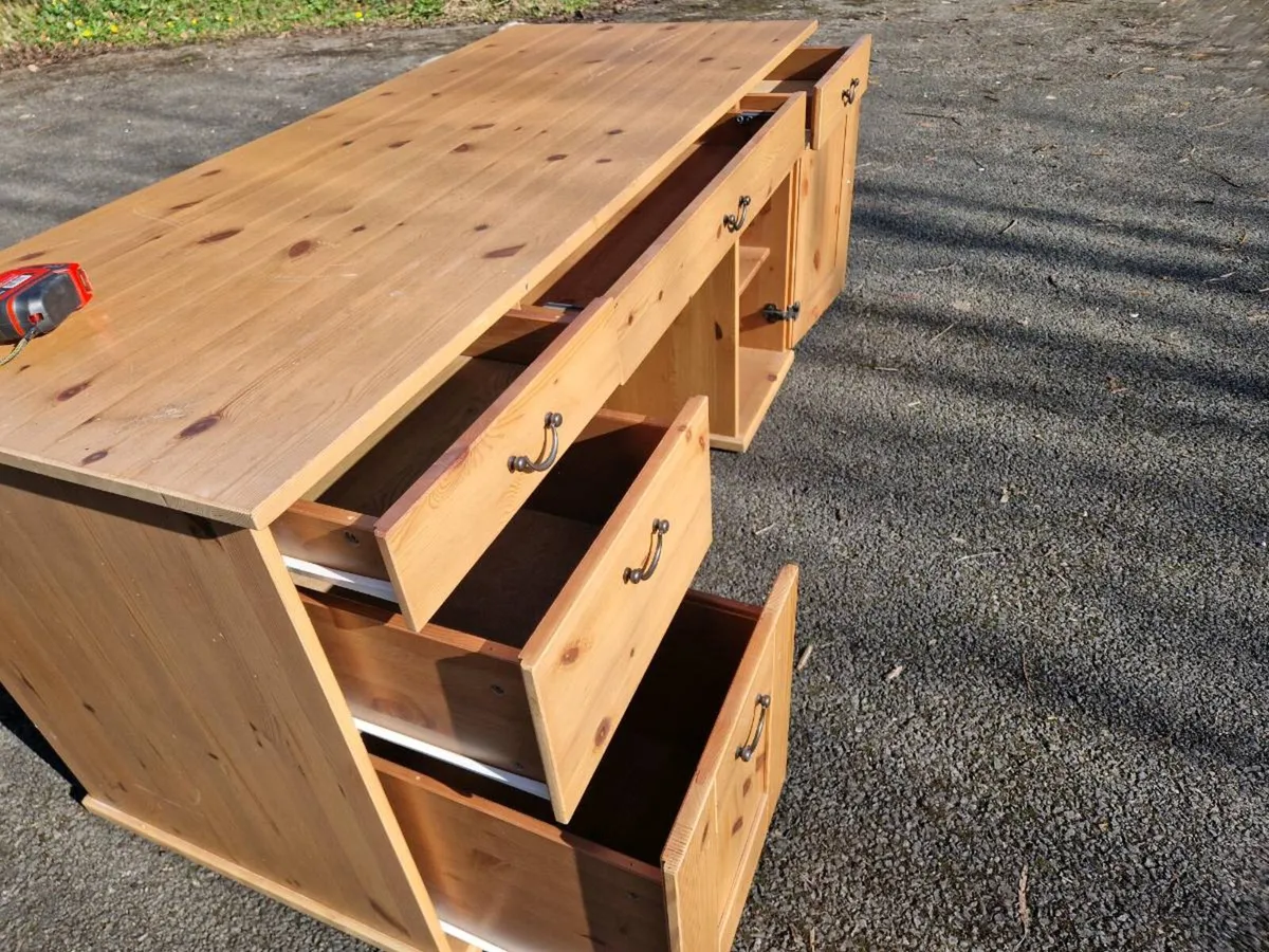 Desk with drawers - Image 2