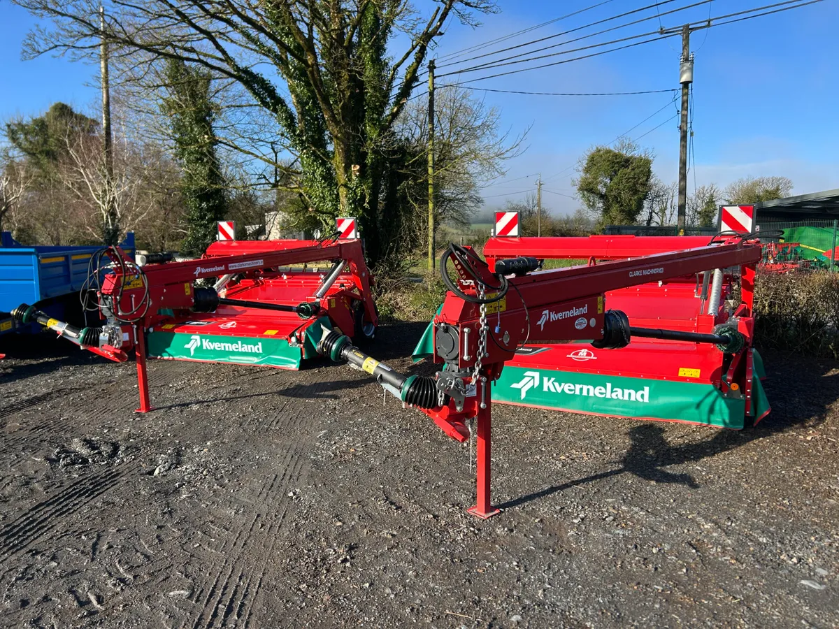 New Kverneland Trailed Mowers in stock - Image 1