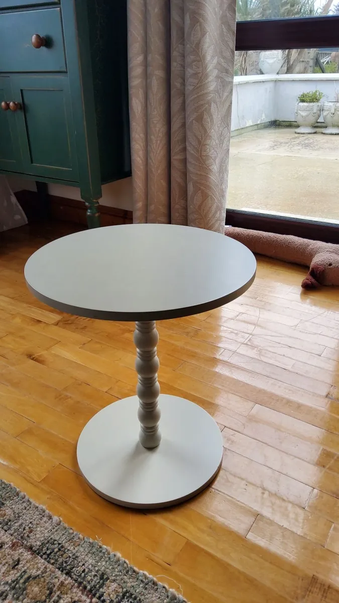 Cream Side Table - Image 1
