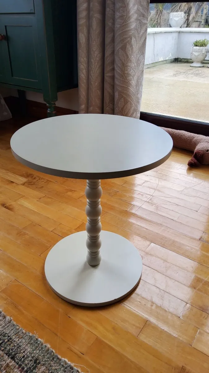 Cream Side Table - Image 2
