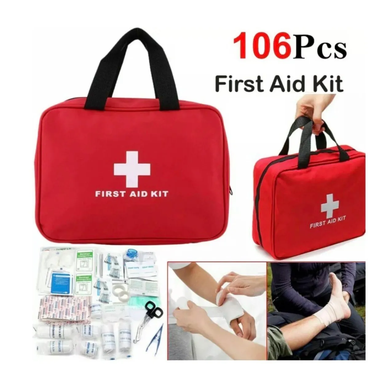 106 Piece First Aid Kit