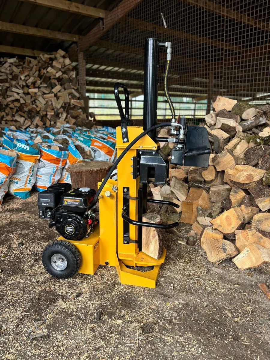 6.5HP VERTICAL LOG SPLITTER 12TON - Image 1