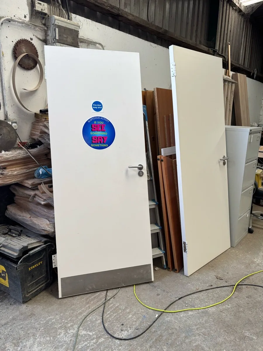 Internal fire doors and mixture of cabinets doors - Image 1