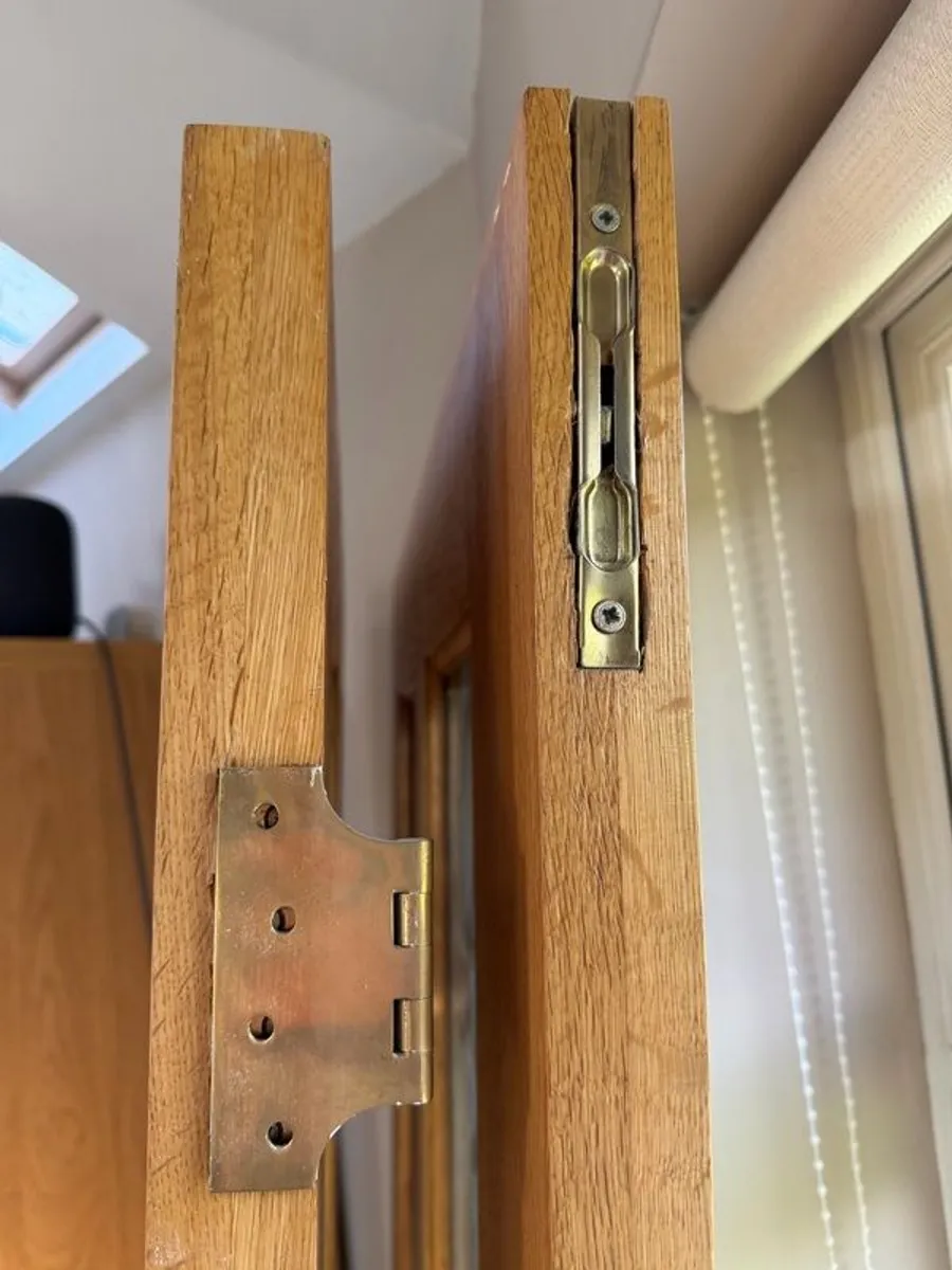 Solid wood internal glazed doors - Image 4