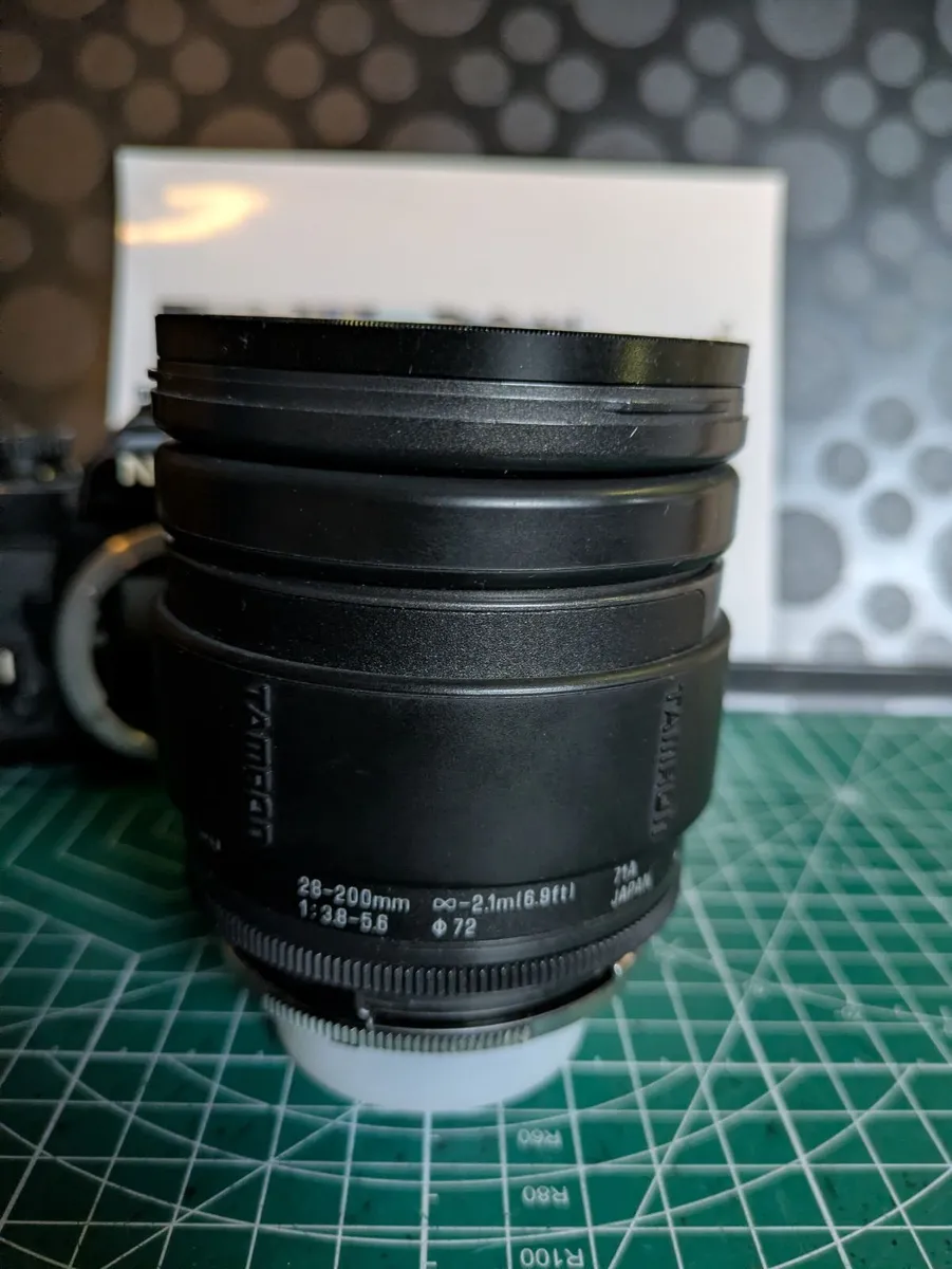 Nikon F mount Tamron Adaptall 28-200 zoom lens - Image 2